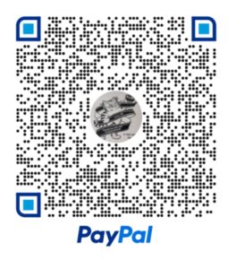 Donate via Paypal - Barcode